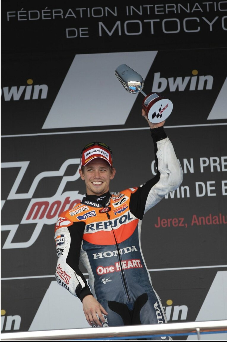 2012年のケーシー・ストーナー　©Satoshi Endo