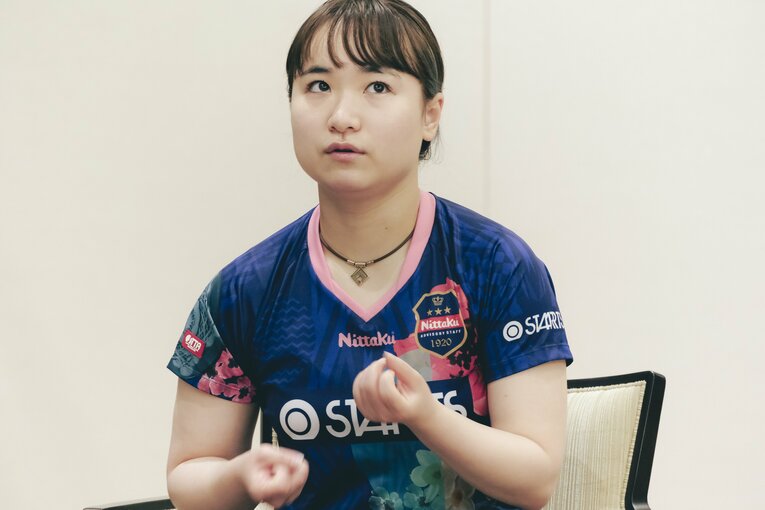 伊藤美誠　©Wataru Sato