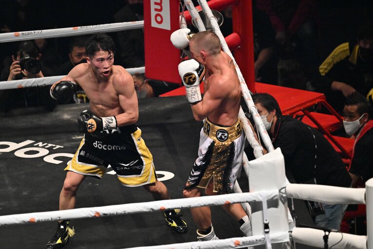 2022年12月13日／ポール・バトラー戦（WBA・WBC・IBF・WBO世界バンタム級王座統一戦）©Naoya Sanuki