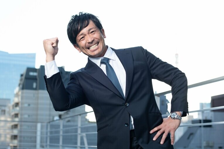 松田宣浩のインタビュー「後」カット　©Miki Fukano