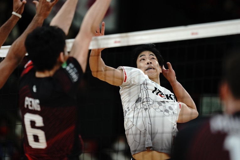 昨季V1で日本人トップの651得点を叩き出した宮浦健人（ジェイテクトSTINGS）。今季はポーランドでプレーする　©︎JTEKT STINGS