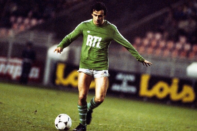 サンテティエンヌ時代のプラティニ　©Getty Images