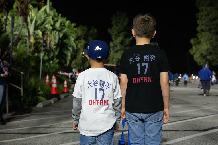 アメリカの大谷ファン　©Nanae Suzuki