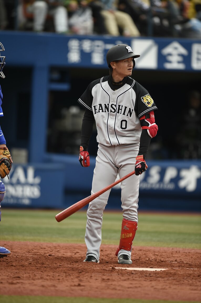 阪神時代の大和さん　©BUNGEISHUNJU