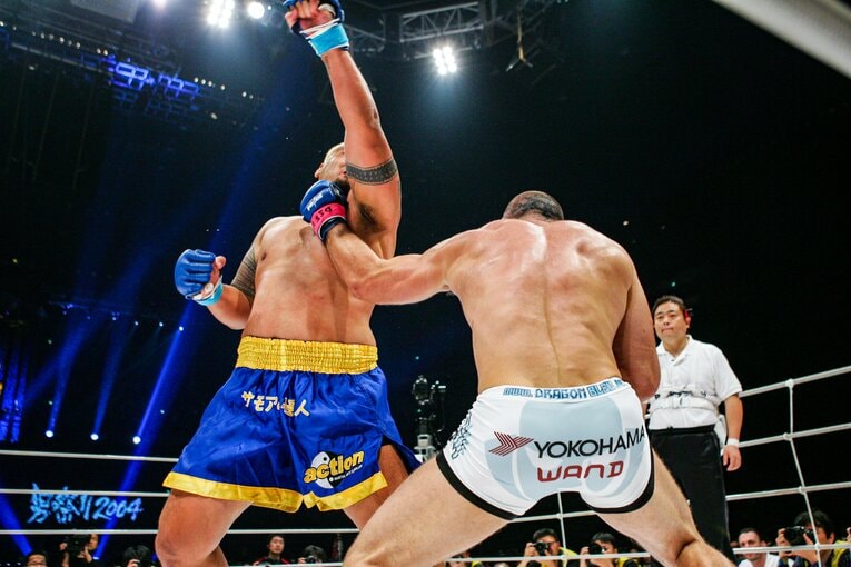 マーク・ハントvs.ヴァンダレイ・シウバ　©Susumu Nagao