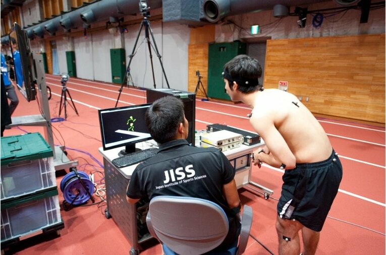 国立スポーツ科学センターの内観（2012年撮影）©Toshiya Kondo