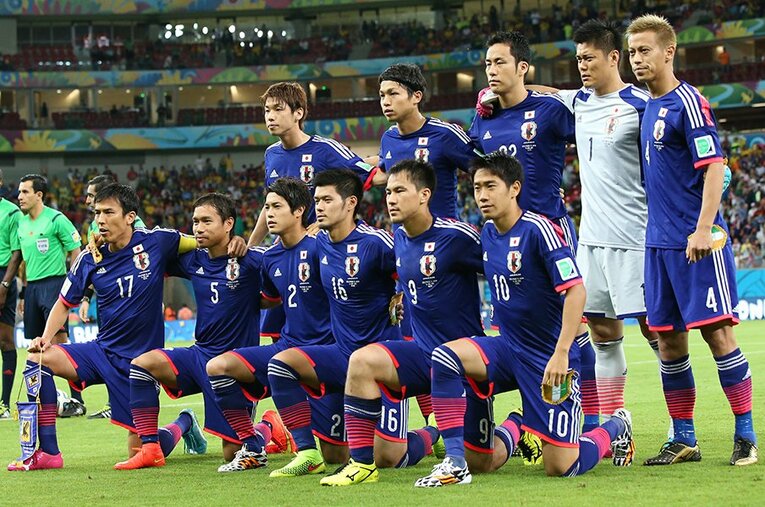 2014ブラジルW杯コートジボワール戦スタメン ／ photograph by Shinya Mano/JMPA