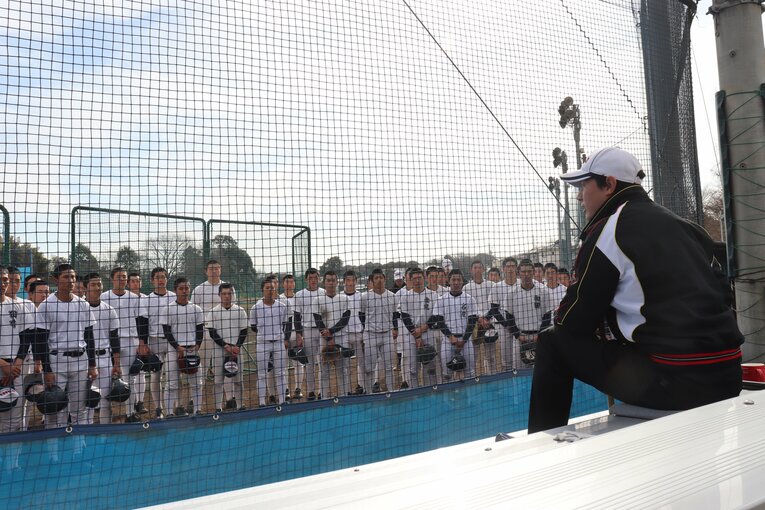 選手に指示を出す森大監督（2022年撮影） ©Yuki Kashimoto