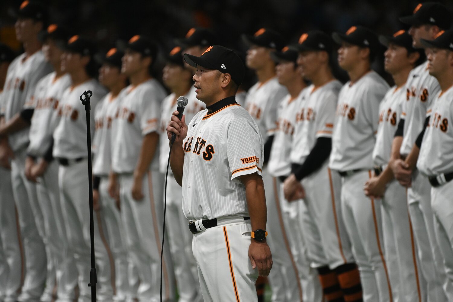 阿部監督らしいアイディアで低迷する巨人を再建する　©︎Naoya Sanuki