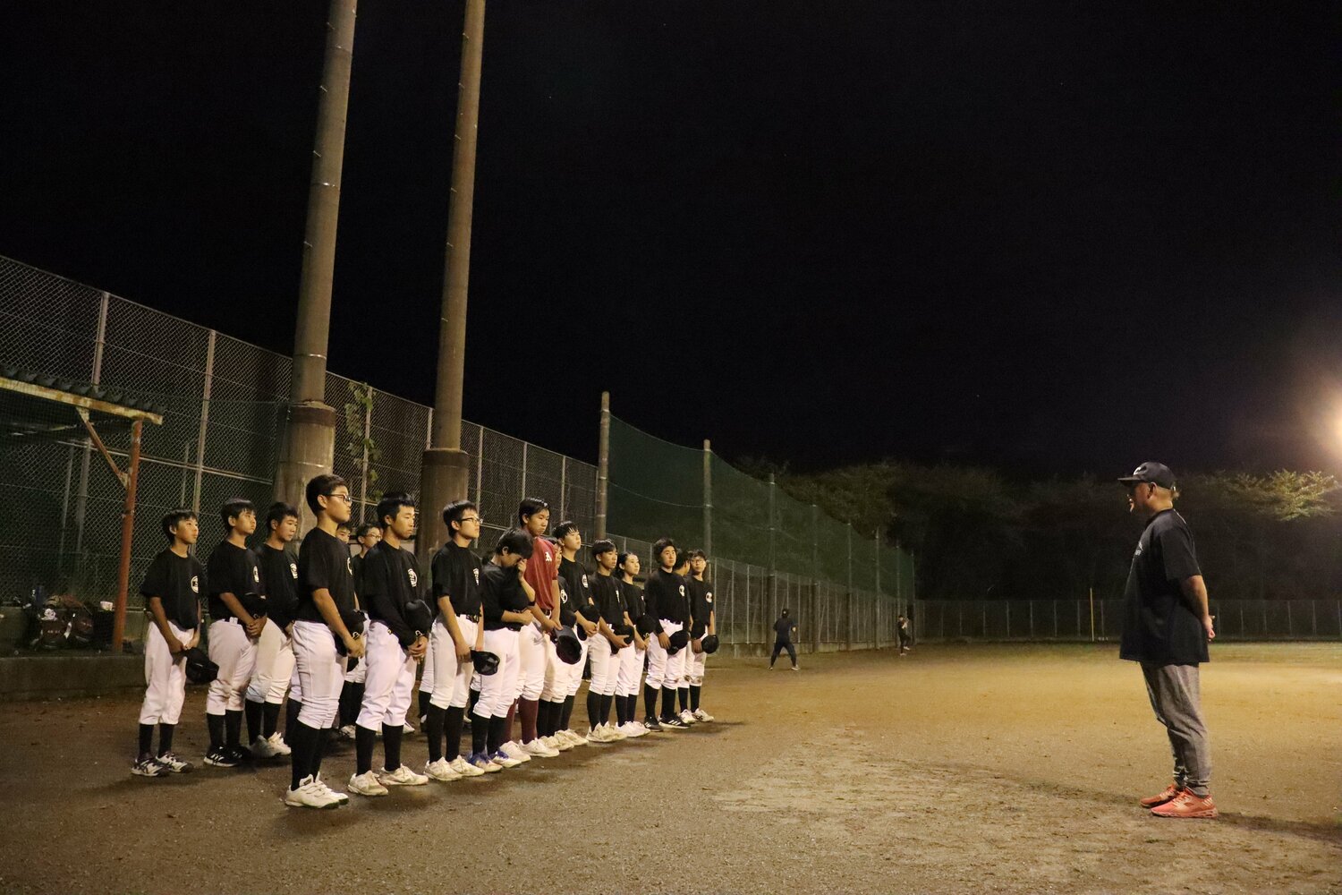 後藤駿太が支援する「S.Y.C」の練習風景 ©Takahiro Nagao