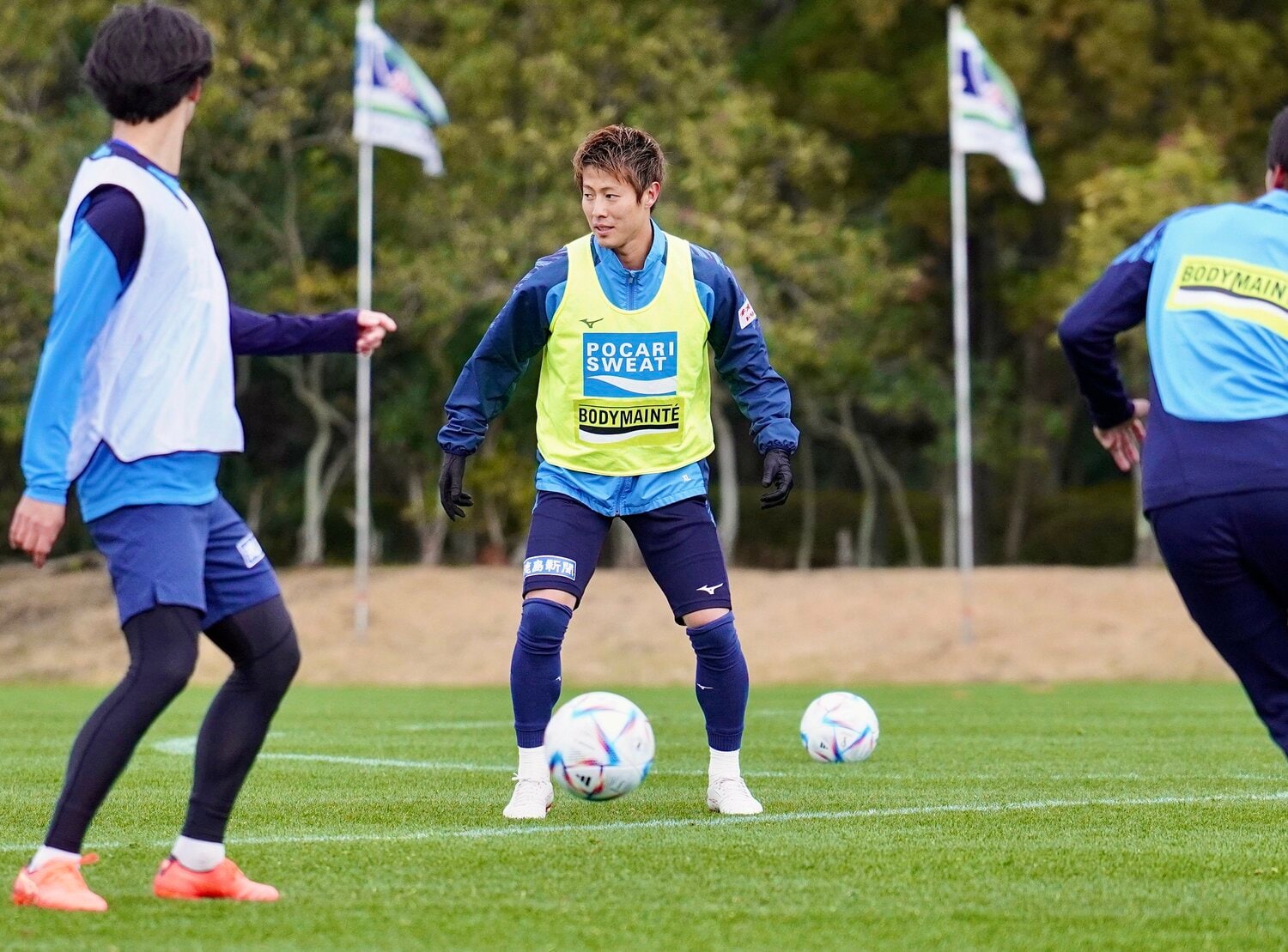 徳島では33歳にして新たな役割を与えられ、充実しているようだ　©Atsushi Iio