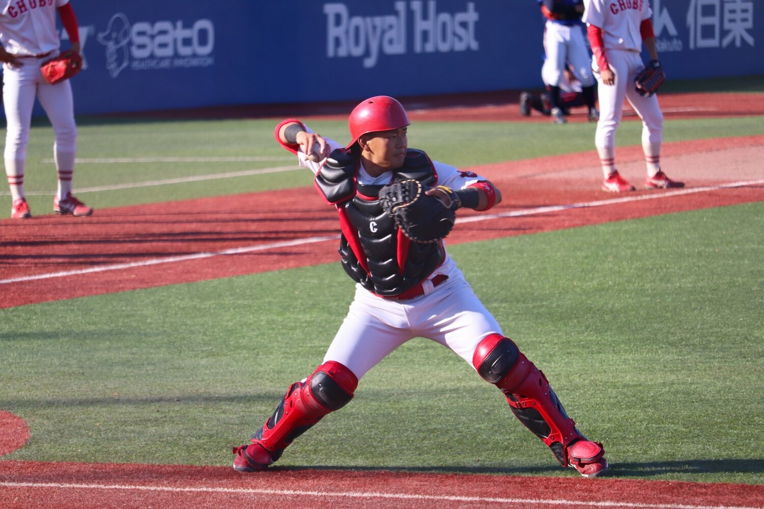 今季は主将・キャッチャーを担った廣部就平　（c）Yu Takagi