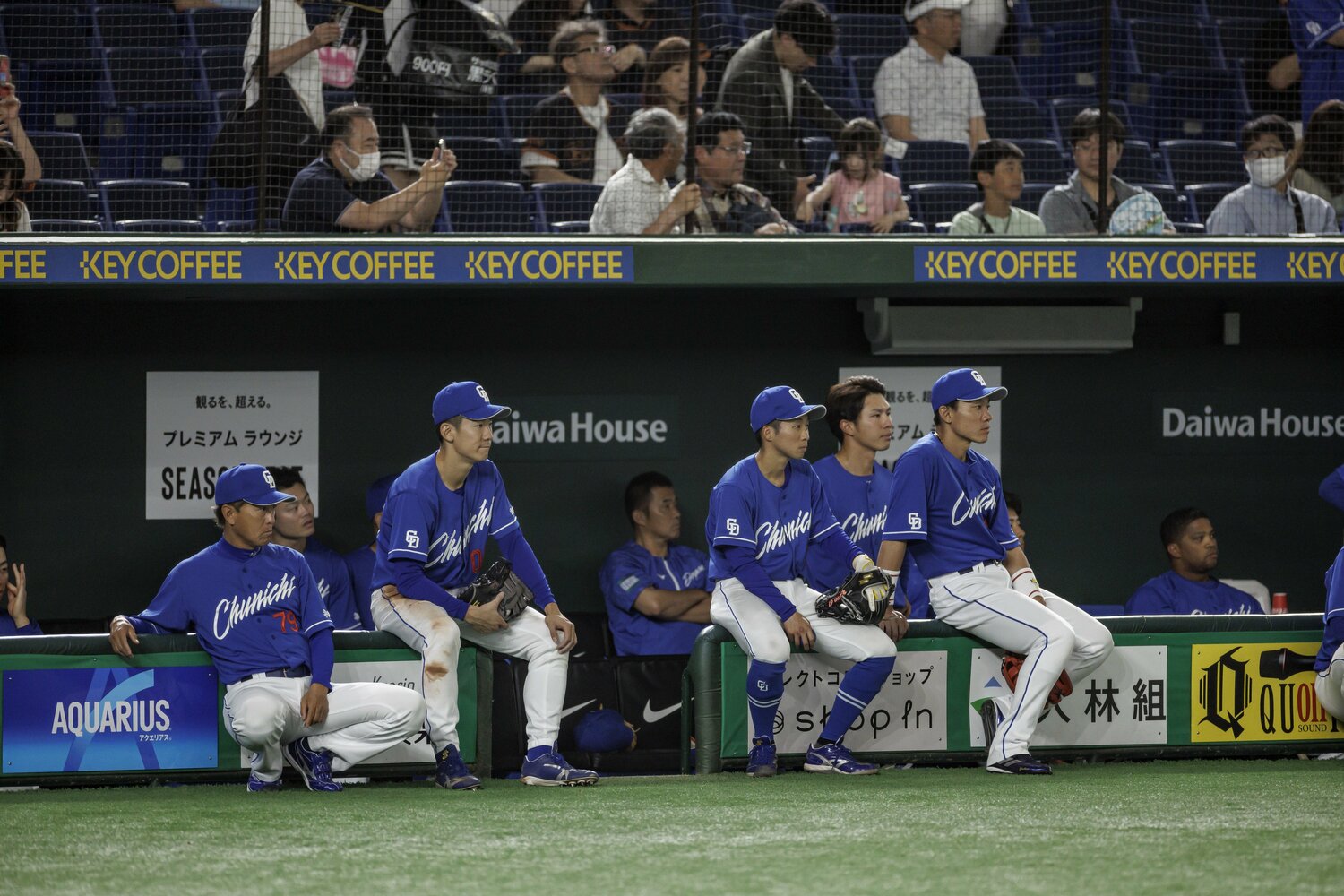 3年連続最下位に沈んだ中日 ©Kichi Matsumoto