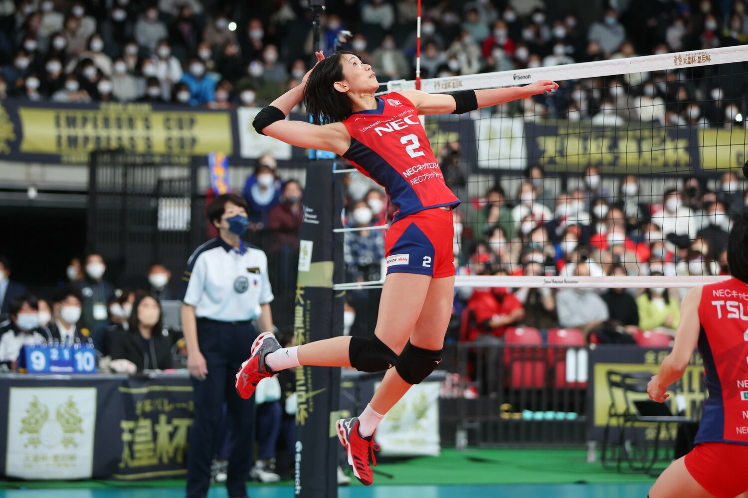 Vリーグでも日本代表でも、圧倒的な存在感を示す古賀紗理那　©︎YUTAKA/AFLO SPORT