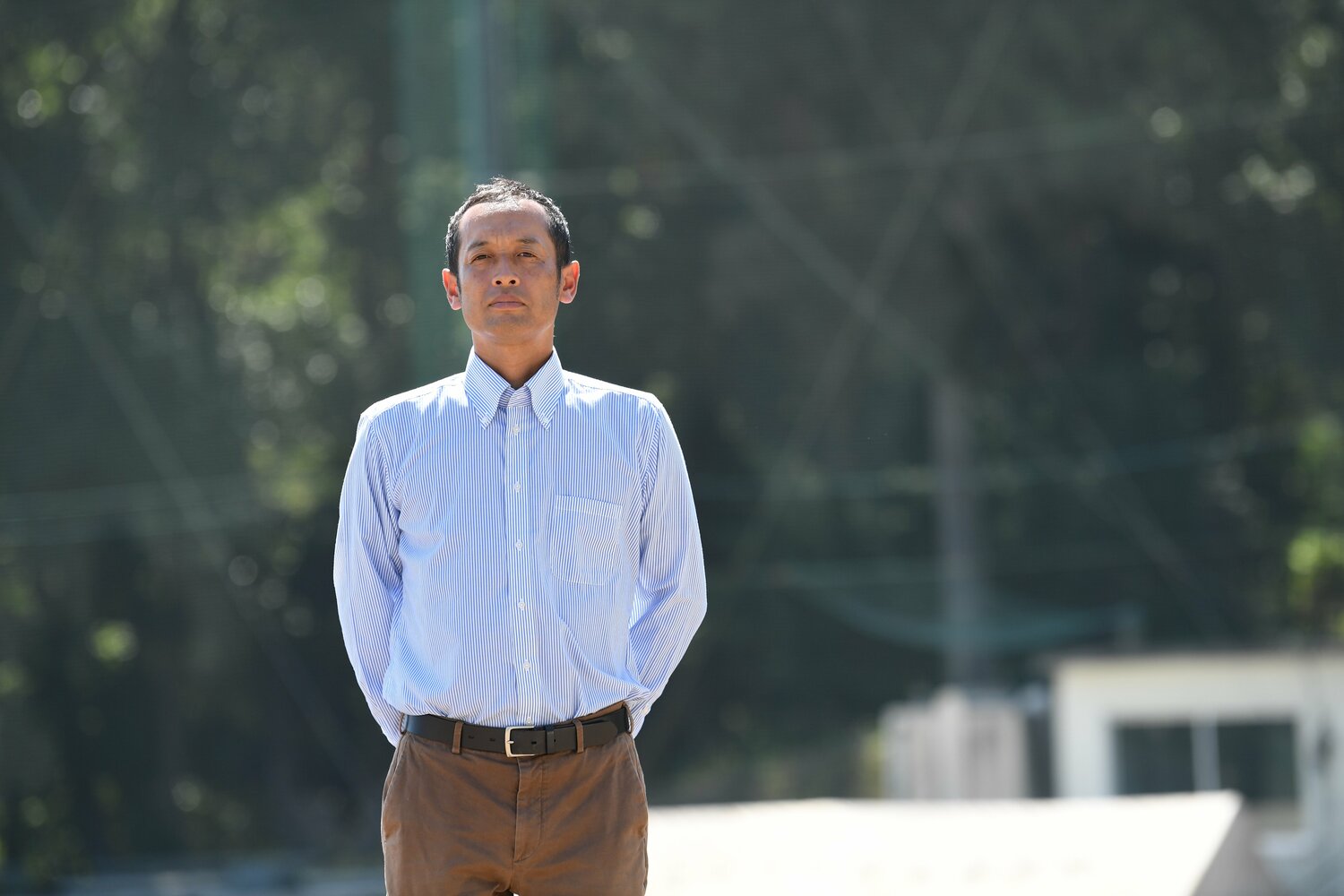 藤田琉平の父、修平さん。1998年夏、あの「サヨナラボーク」で知られる宇部商のエース（当時）だ ©Kota Inoue