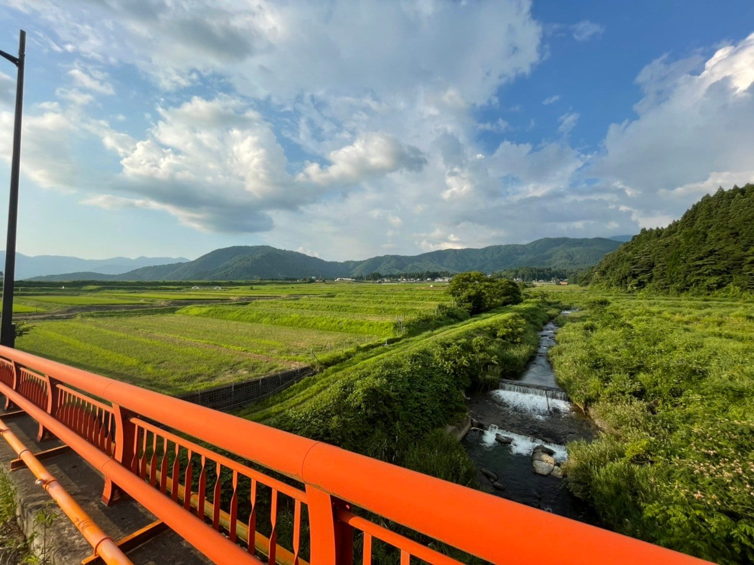 山口の地元・勝山市の街並み（2021年撮影）