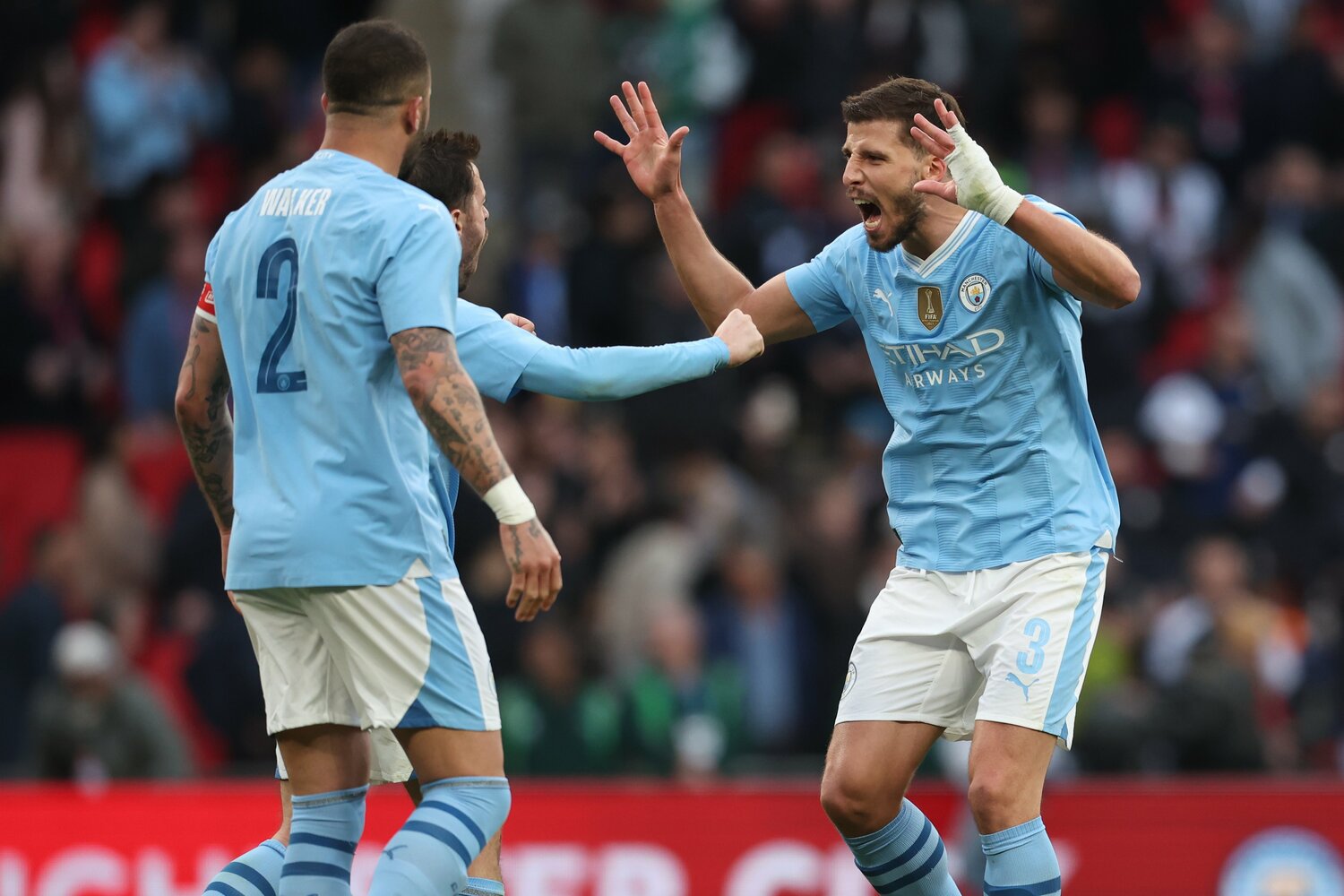 パッション全開のルベン・ディアス　©Getty Images