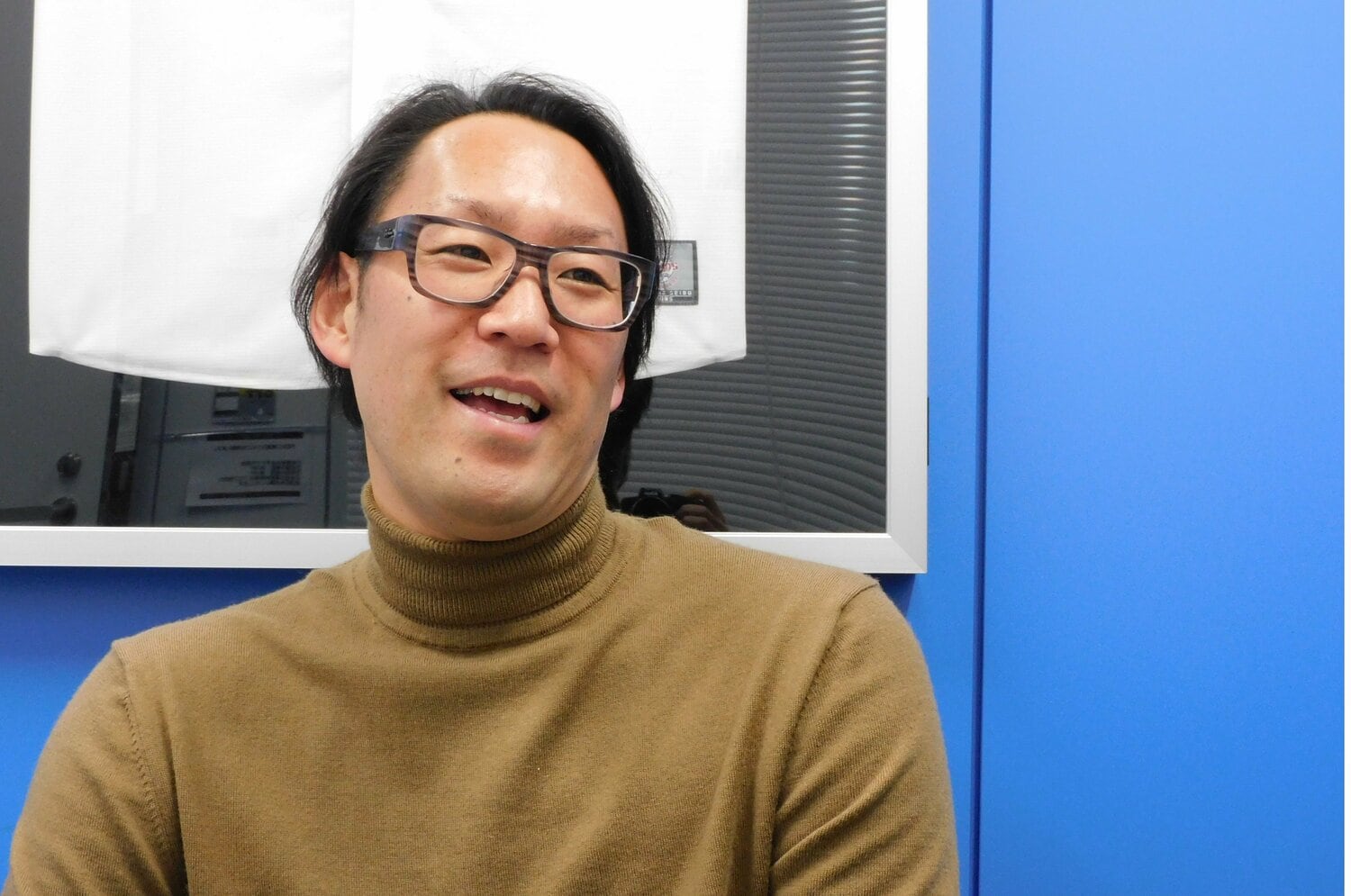 大学院進学の意義を語ってくれた増田さん　©NumberWeb