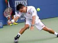 【良品】超軽量高反発 ウィルソン ハイパーハンマー5.3 G2 錦織圭仕様モデル 錦織圭、歴代のラケットを徹底検証！小学生時代から15歳まで一気