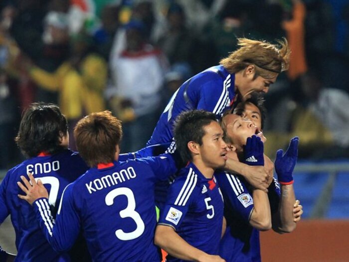 “新しい”岡田武史と日本代表が、デンマークを破って伝説を作った夜。<Number Web> photograph by Getty Images