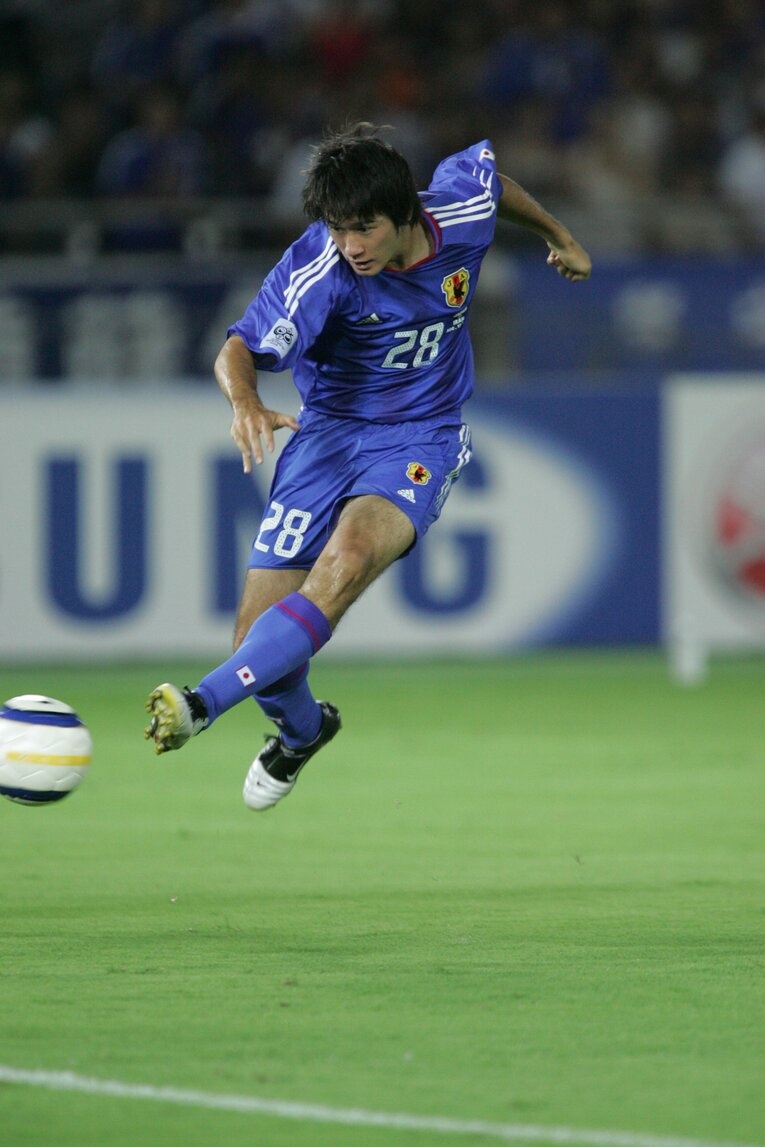 玉田圭司（2005年ドイツW杯アジア予選）©︎Naoya Sanuki