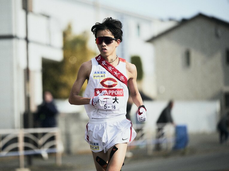 4区の岡田開成も区間2位の好走　©Yuki Suenaga