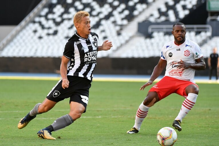 ボタフォゴ入団直後の本田©Getty Images