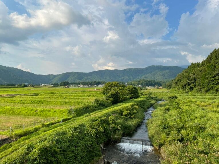 山口茜の故郷・勝山の風景（2021年）