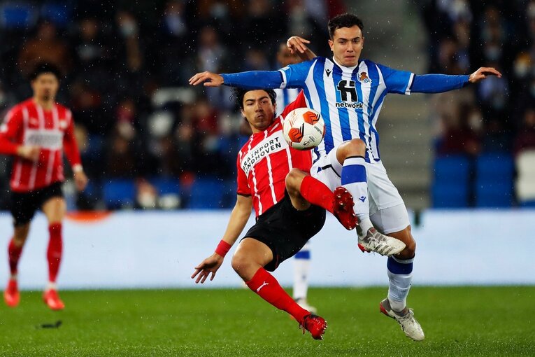 堂安律がPSVで得つつある信頼… 懐かしの“香川真司の元相棒”ゲッツェ、“89億円の価値”スペイン代表MFを撮って気づいたこと(12)