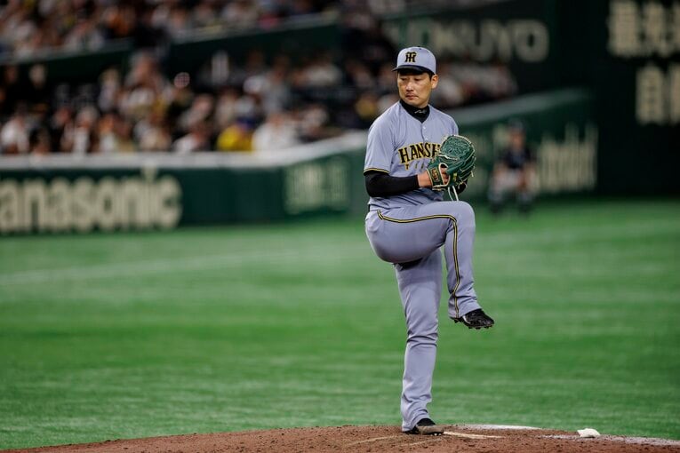 阪神・岩崎優　©︎Kiichi Matsumoto