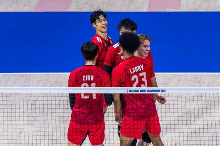 バレーボール世界選手権・リビア戦　©︎Volleyball World