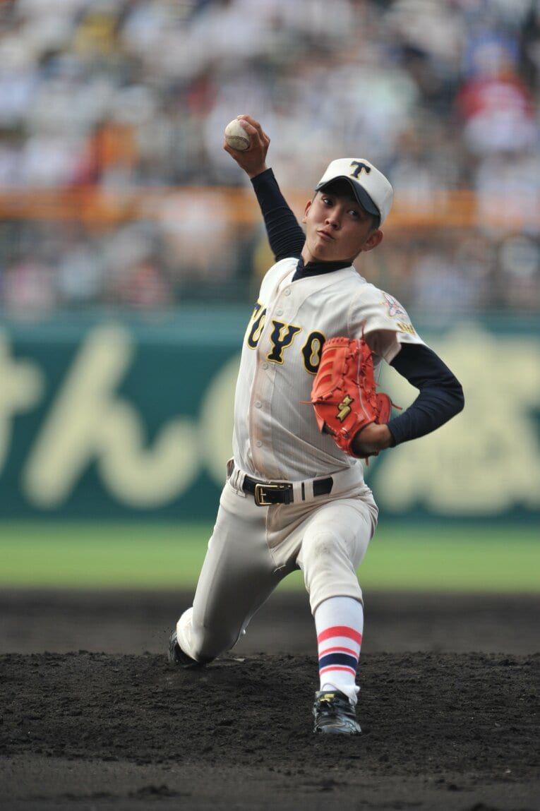 東洋大姫路時代の原樹理　©Hideki Sugiyama