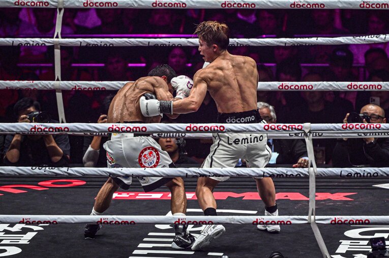 井上尚弥vs.ムロジョン・アフマダリエフ。9月14日、IGアリーナ　©Takuya Sugiyama