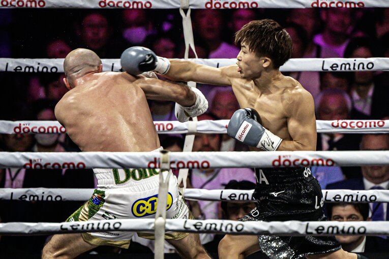 井上尚弥vs.TJ・ドヘニー。2024年9月3日、有明アリーナ　©Takuya Sugiyama