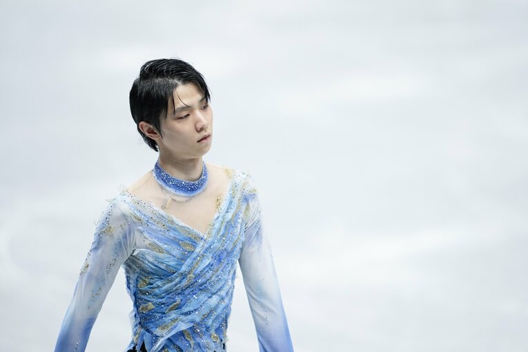 2021-2022シーズンのショートプログラム『序奏とロンド・カプリチオーソ』　©Asami Enomoto