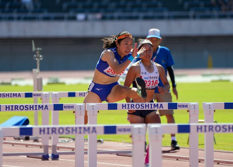 ルーキーの福田は1年生ながら表彰台に　©Satoshi Wada