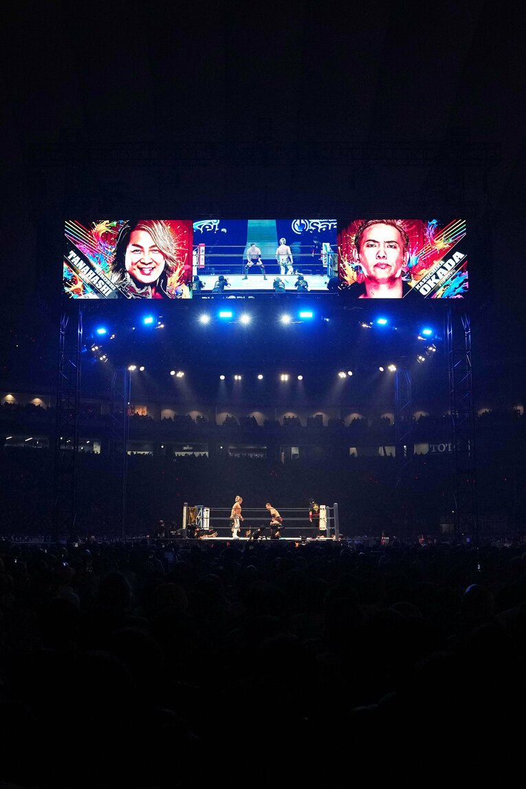 棚橋弘至の最後の相手はオカダ・カズチカ　©Masashi Hara