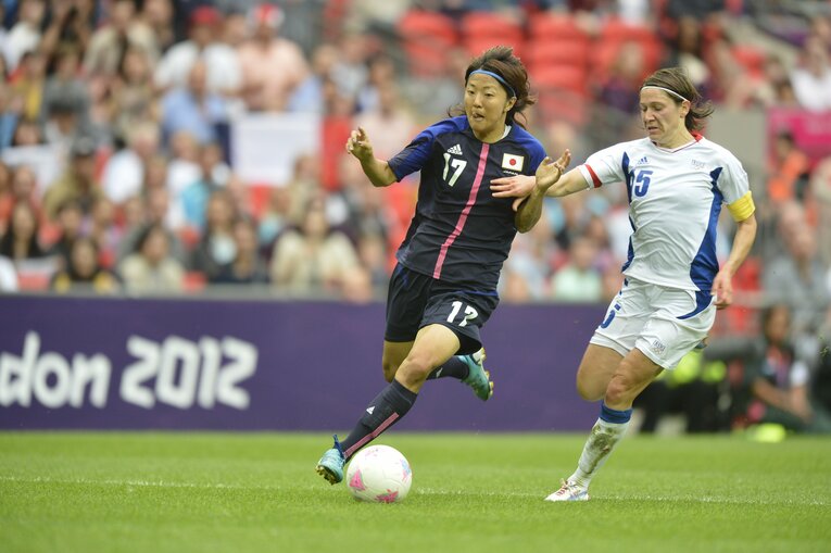 永里優季（2012年ロンドン五輪）©︎JMPA