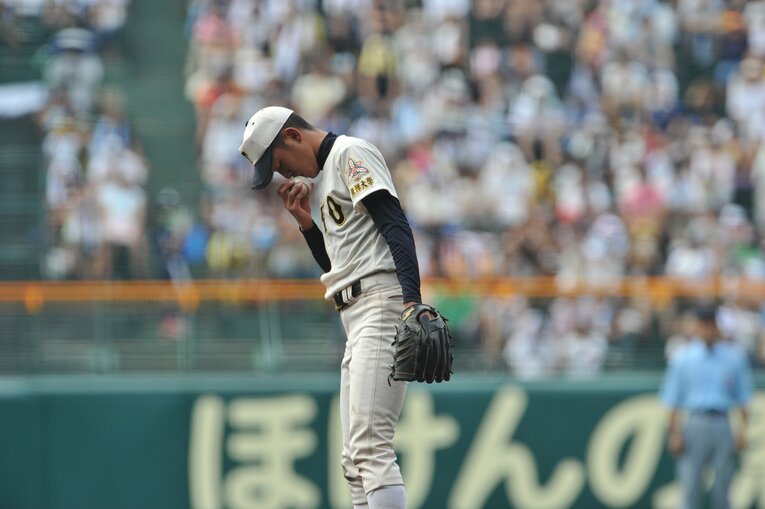 東洋大姫路時代の原樹理　©Hideki Sugiyama