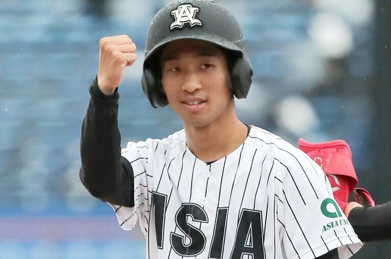 ドラフト中間報告【野手編】6位　田中幹也・遊撃手（亜細亜大〔東海大菅生高〕・166cm64kg・右投右打） ／ photograph by JIJI PRESS
