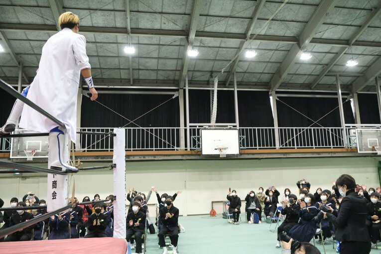 立志式プロレス　©Norihiro Hashimoto
