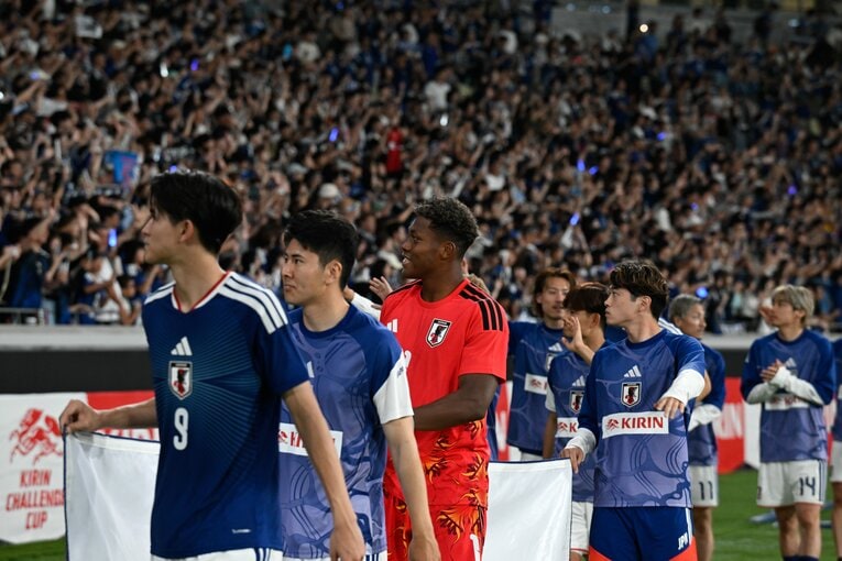 アイスランド戦後の選手たち　©Asami Enomoto