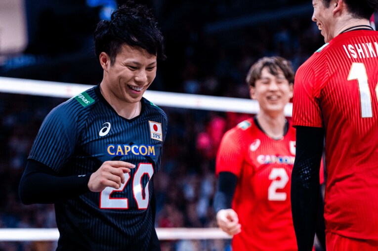 山本智大　©︎FIVB