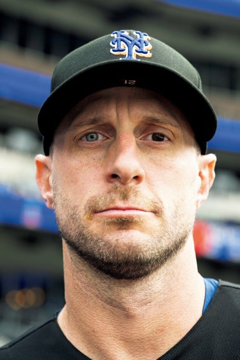 マックス・シャーザー　1984年7月27日、米ミズーリ州生まれ。'06年ダイヤモンドバックス入団。タイガースへ移籍し'13年サイ・ヤング賞を初受賞。その後もナショナルズ在籍時の'16年、'17年にサイ・ヤング賞を受賞、'19年にはワールドシリーズ優勝に貢献。現在メッツ所属。190cm、94kg　©︎Nanae Suzuki