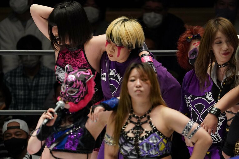 刀羅ナツコは現役中学生レスラーの吏南を「面白い」と高く評価している