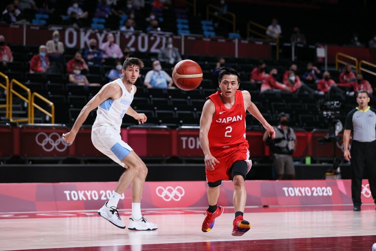 東京五輪（富樫勇樹）　©Kaoru Watanabe／JMPA