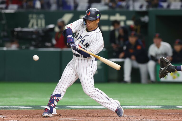 準々決勝以降も鋭い一振りで日本の勝利に貢献してくれるはずだ　©︎CTK Photo/AFLO