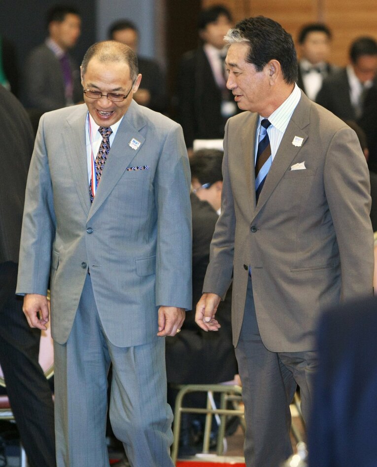 2010年ドラフト会議で　©JIJI PRESS