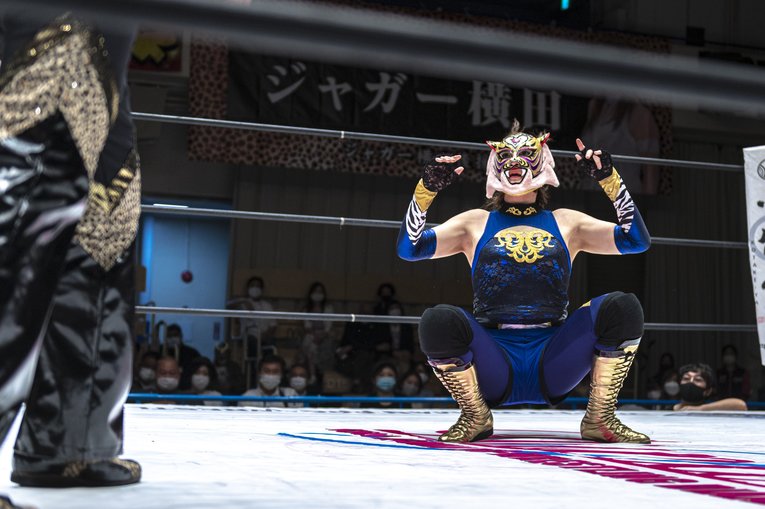 タイガー・クイーンと師匠でもあるジャガー横田の直接対決