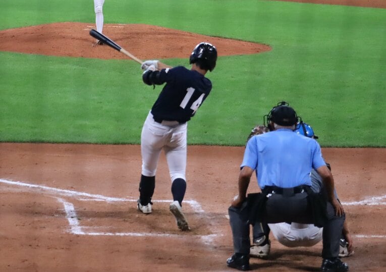 若井の本塁打　©Kou Hiroo